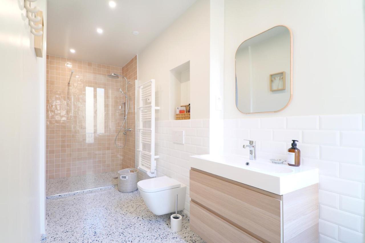 Villa Adele, Bow-Window Vue Mer - Appt 02 Mers-les-Bains Bagian luar foto