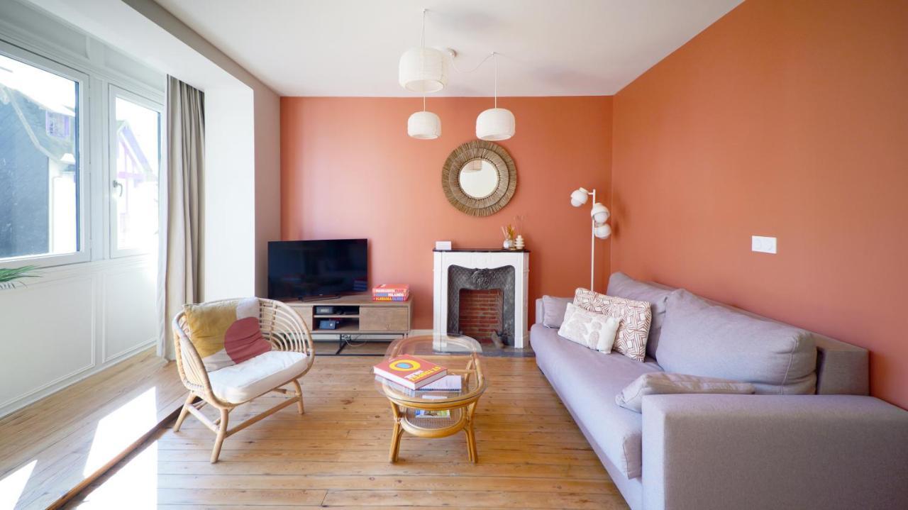 Villa Adele, Bow-Window Vue Mer - Appt 02 Mers-les-Bains Bagian luar foto