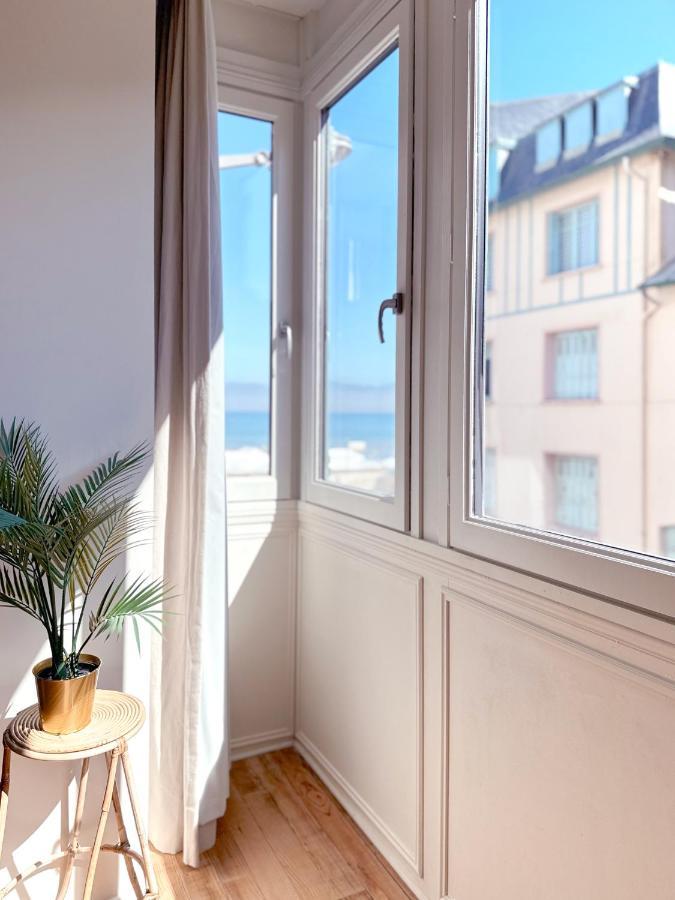 Villa Adele, Bow-Window Vue Mer - Appt 02 Mers-les-Bains Bagian luar foto