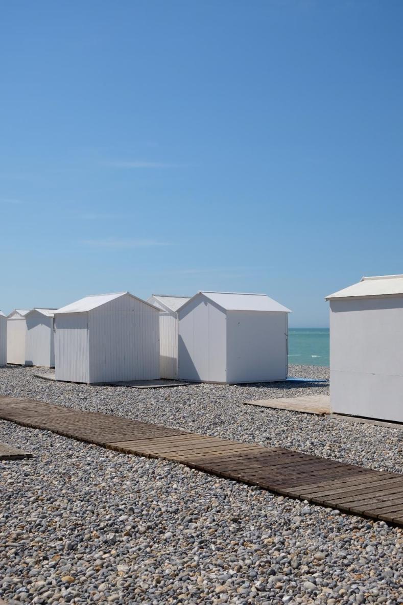Villa Adele, Bow-Window Vue Mer - Appt 02 Mers-les-Bains Bagian luar foto