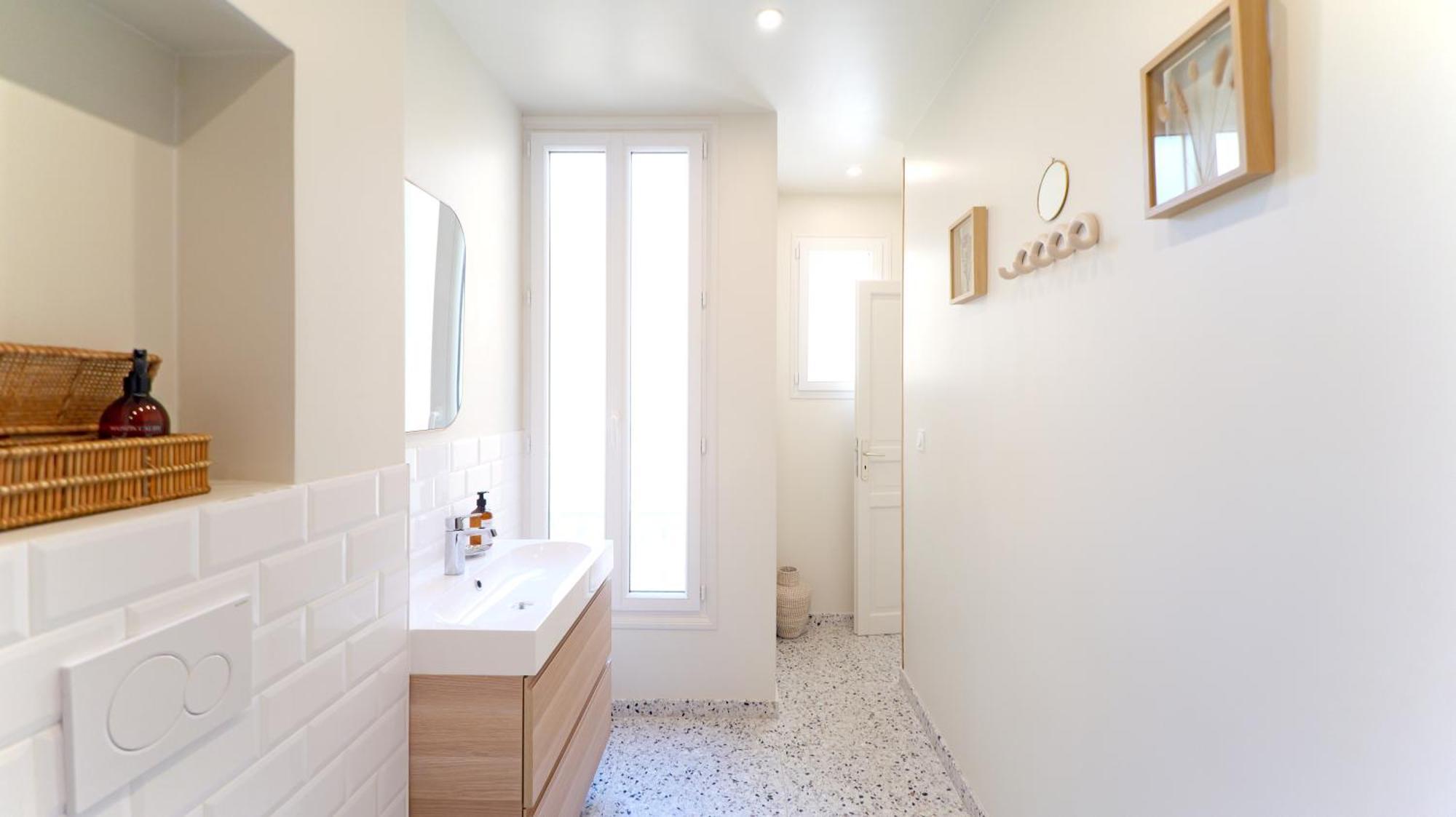 Villa Adele, Bow-Window Vue Mer - Appt 02 Mers-les-Bains Bagian luar foto